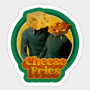 Cheese Fries Sticker